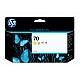 HP 70 original Ink cartridge C9454A yellow standard capacity