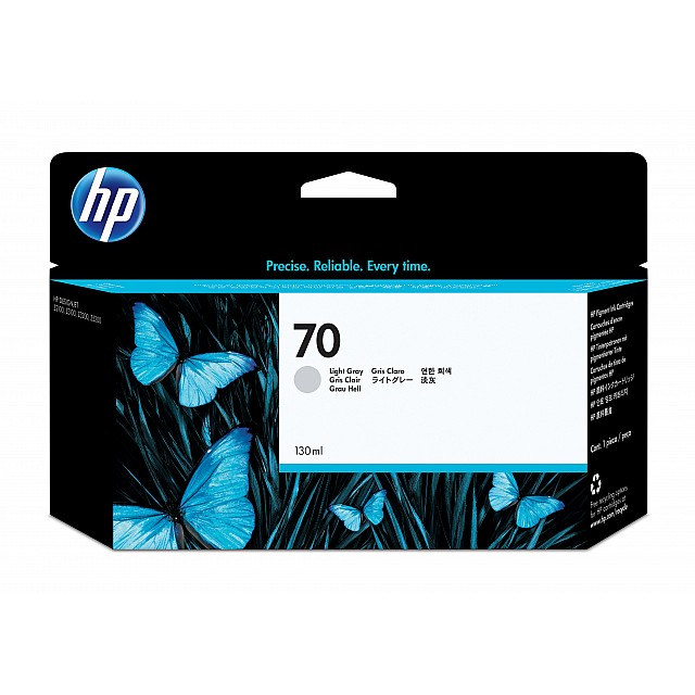 HP 70 original Ink cartridge C9451A light grey standard capa