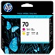 HP 70 original printhead C9406A magenta and yellow standard