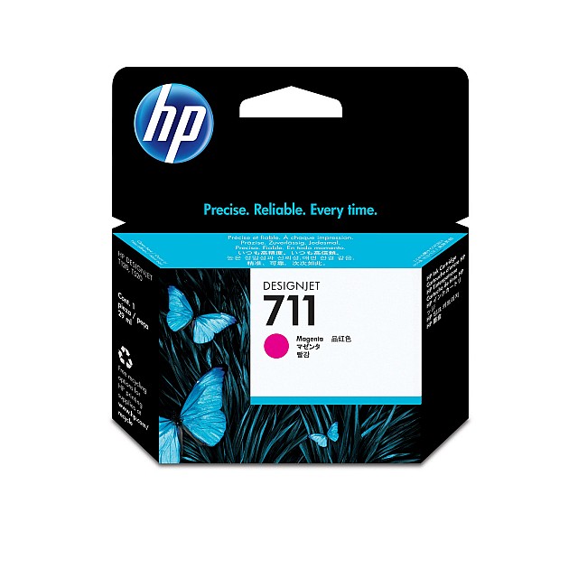 HP 711 original Ink cartridge CZ131A magenta standard capaci