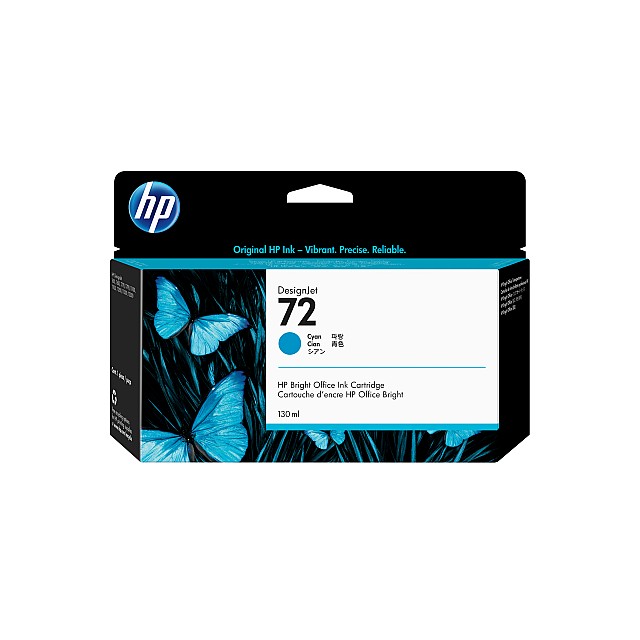 HP 72 original Ink cartridge C9371A cyan high capacity 130ml