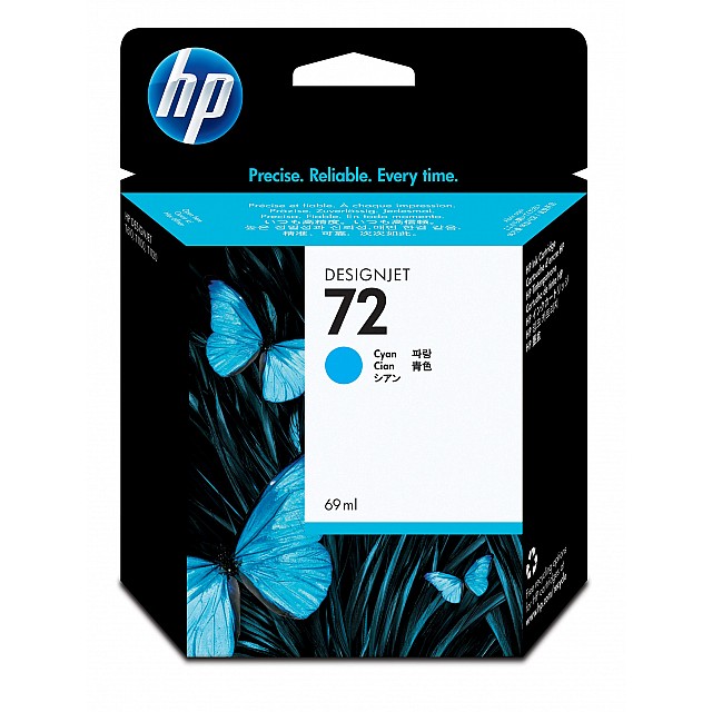 HP 72 originele ink cartridge cyaan standard capacity 69ml 1