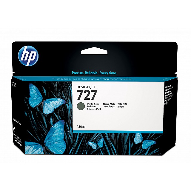 HP 727 original Ink cartridge B3P22A matte black standard ca