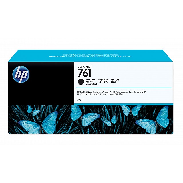 HP 761 original Ink cartridge CM997A matte black standard ca