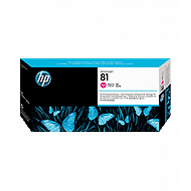 HP 81 original printhead C4952A incl. cleaner magenta standa