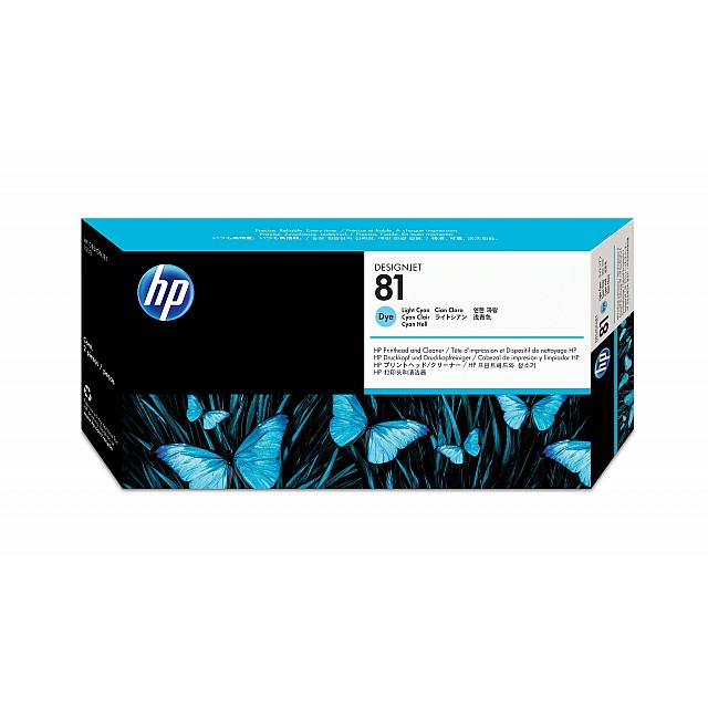 HP 81 original printhead C4954A light cyan standard capacity