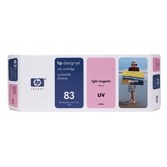 HP 83 originele UV inktcartridge licht magenta standard capa
