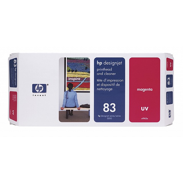 HP 83 originele printkop incl. reiniger magenta standard cap