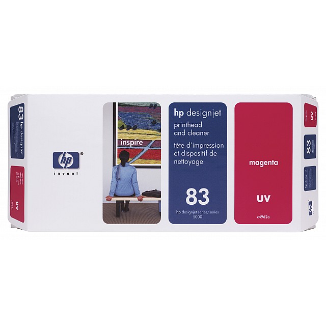 HP 83 originele printkop incl. reiniger magenta standard cap