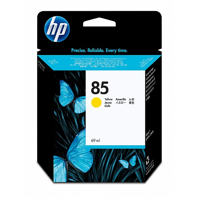 HP 85 originele ink cartridge geel standard capacity 69ml 1-
