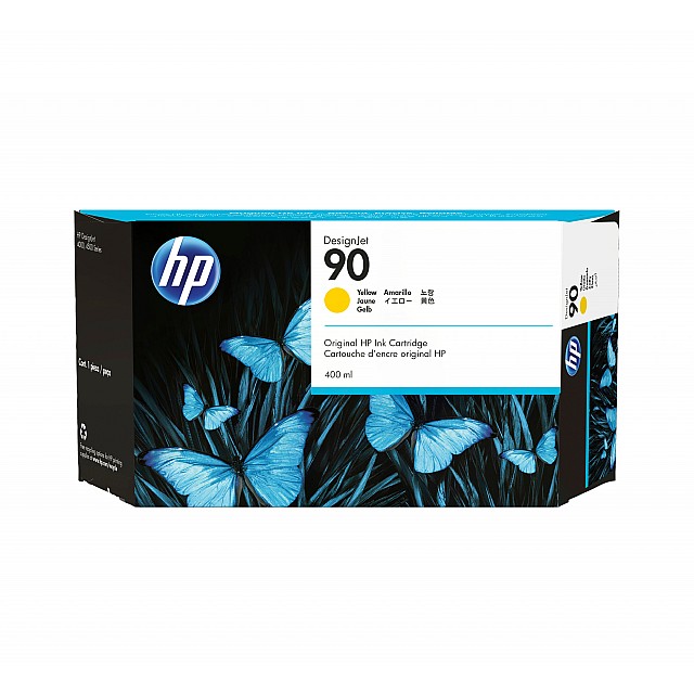 HP 90 original Ink cartridge C5065A yellow standard capacity