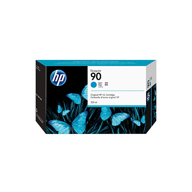 HP 90 originele ink cartridge cyaan standard capacity 225ml