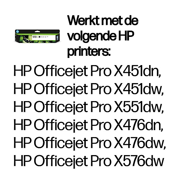 HP 970XL original Ink cartridge CN625A black