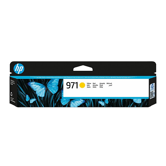 HP 971 original Ink cartridge CN624A yellow