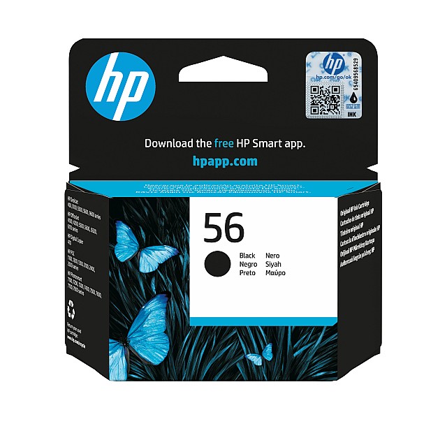 HP 56 original Ink cartridge C6656AE UUS black high capacity