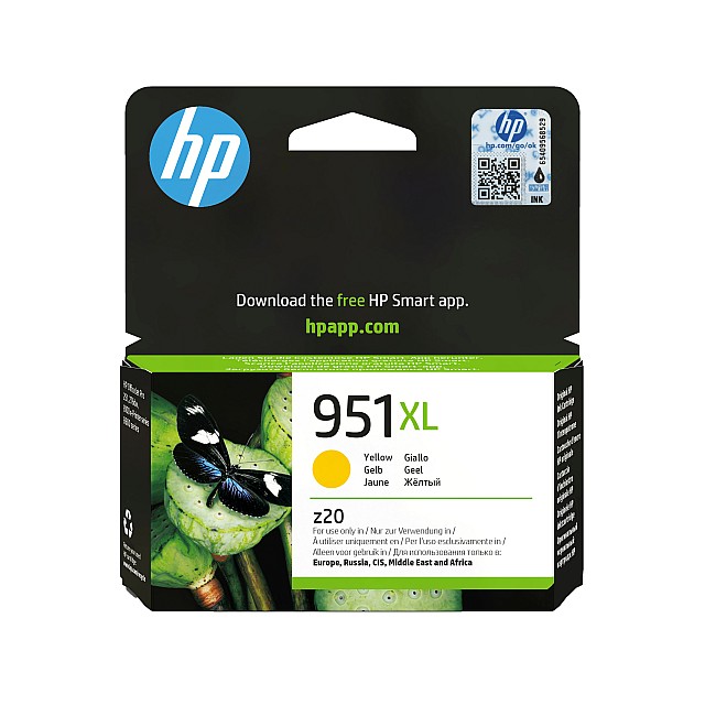 HP 951XL original Ink cartridge CN048AE BGX yellow high capa
