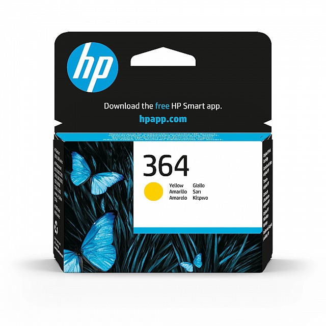 HP 364 original Ink cartridge CB320EE ABB yellow standard ca