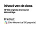 HP 302 original Ink cartridge F6U65AE UUS Tri-color