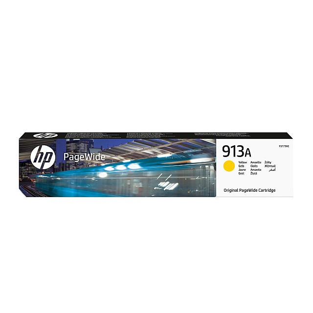 HP 913A original yellow PageWide cartridge F6T79AE