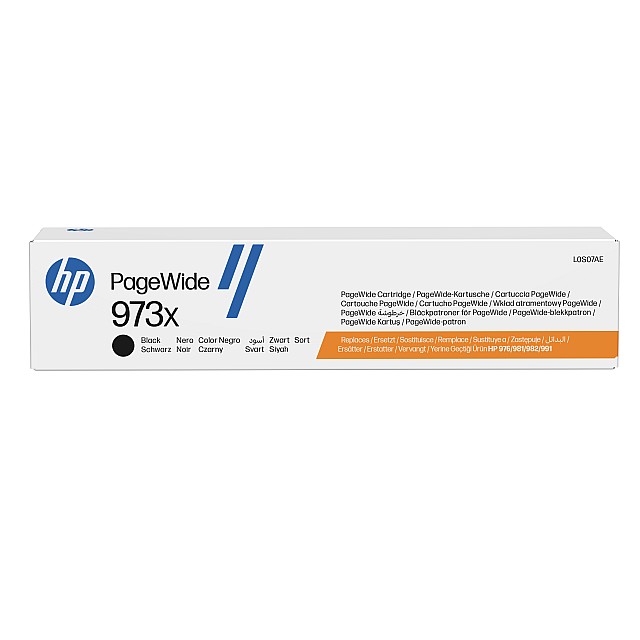 HP 973X original high yield black PageWide cartridge L0S07AE