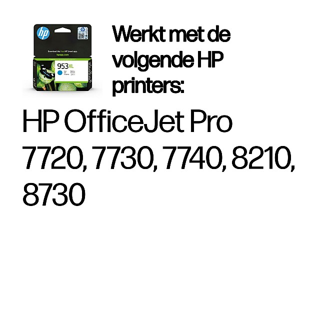 HP 953XL original Ink cartridge F6U16AE BGX Cyan 1.600 Pages HP 953XL original Ink cartridge F6U16AE BGX Cyan 1.600 Pages