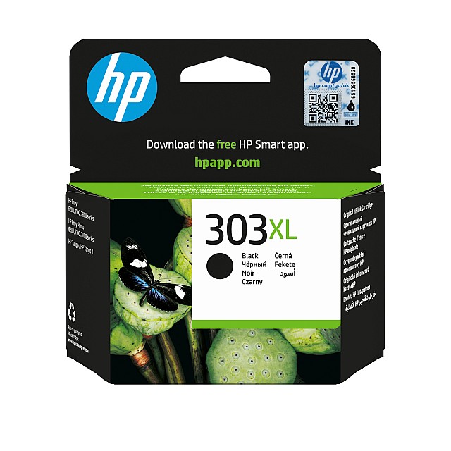 HP 303XL High Yield Black Ink Cartridge HP 303XL High Yield Black Ink Cartridge