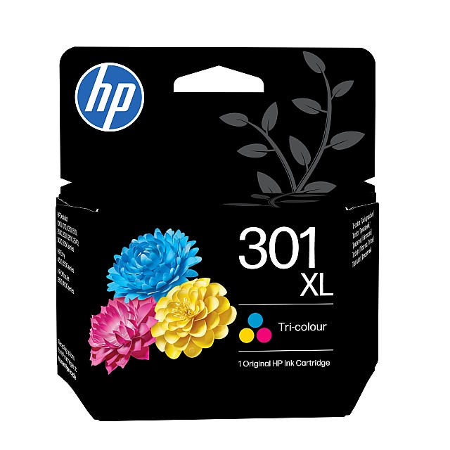 HP 301XL High Yield Tri-color Original Ink Cartridge