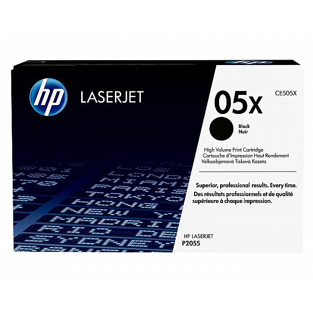 HP 05X original LaserJet Toner cartridge CE505X black high c