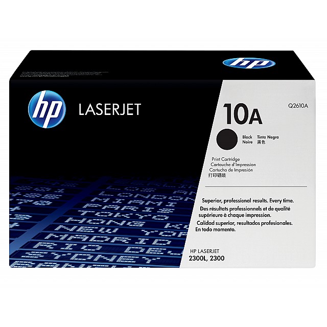 HP 10A LaserJet originele toner cartridge zwart standard cap