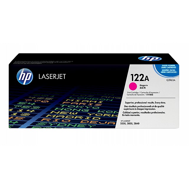 HP 122A Colour LaserJet originele toner cartridge magenta st