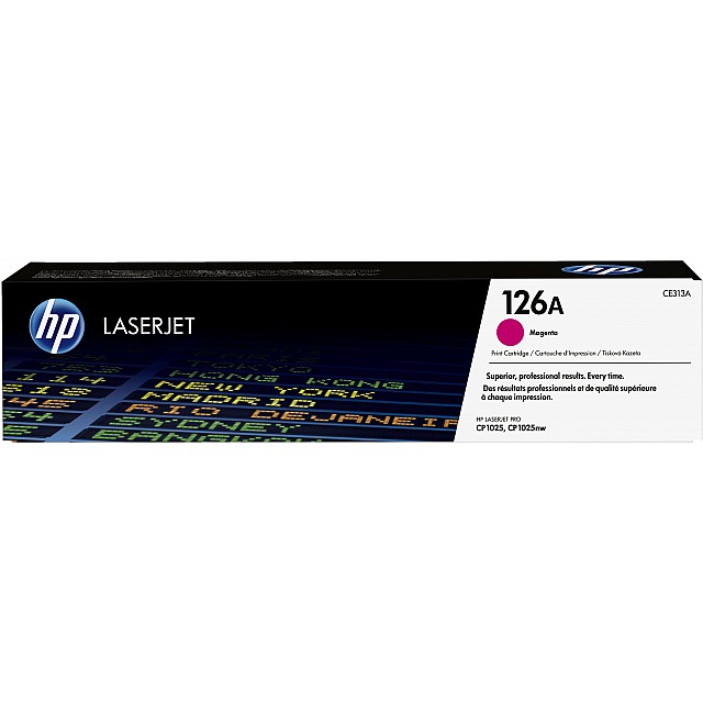 HP 126A original LaserJet Toner cartridge CE313A magenta sta