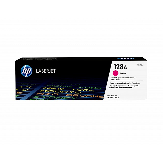 HP 128A original LaserJet Toner cartridge CE323A magenta sta