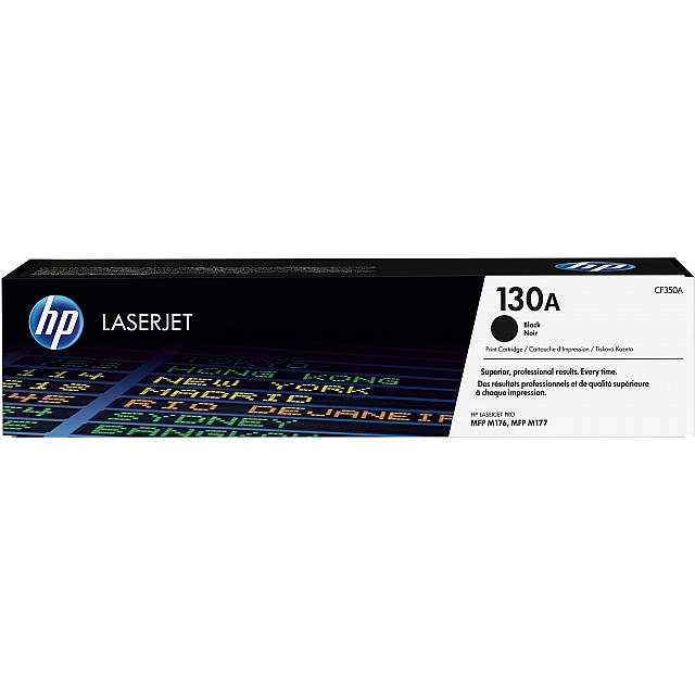 HP 130A original Toner cartridge CF350A black standard capac