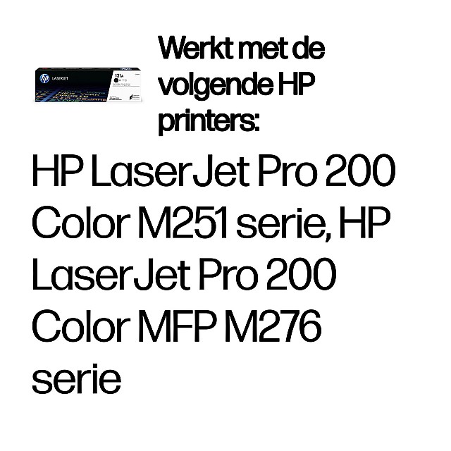 HP 131A original Toner cartridge CF210A black standard capac