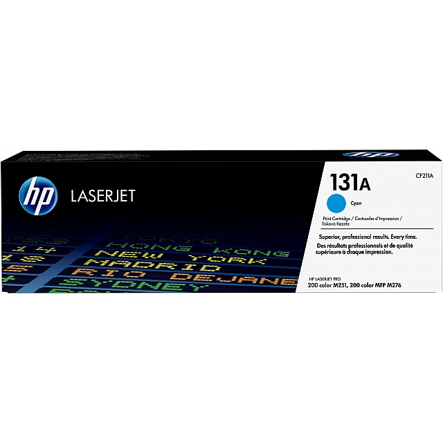 HP 131A original Toner cartridge CF211A cyan standard capaci