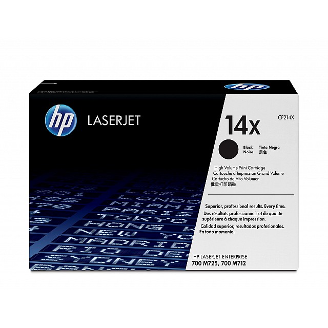 HP 14X original Toner cartridge C214X black high capacity 17