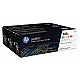 HP 305A original Toner cartridge CF370AM cyan magenta yellow