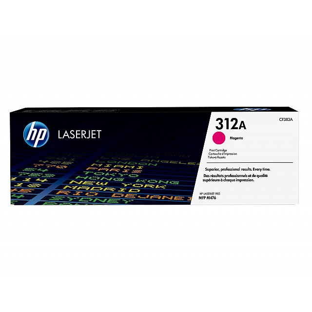 HP 312A original Toner cartridge CF383A magenta standard cap