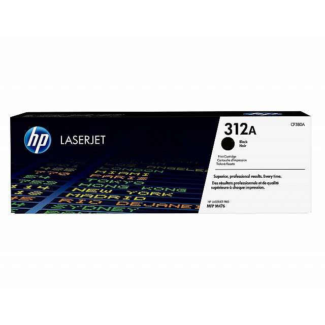 HP 312A original Toner cartridge CF380A black standard capac