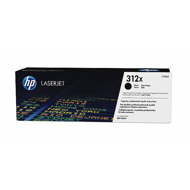 HP 312X original Toner cartridge CF380X black high capacity
