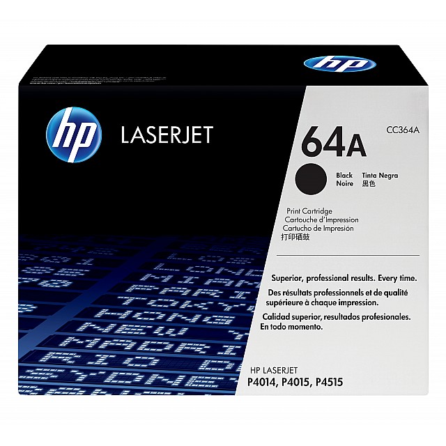 HP 64A original LaserJet Toner cartridge CC364A black standa