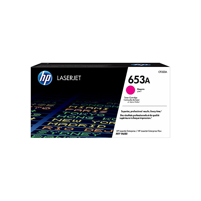 HP 653A original Toner cartridge CF323A magenta standard cap