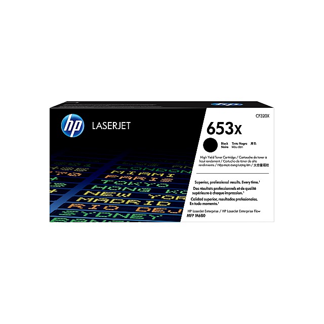 HP 653X original Toner cartridge CF320X black high capacity