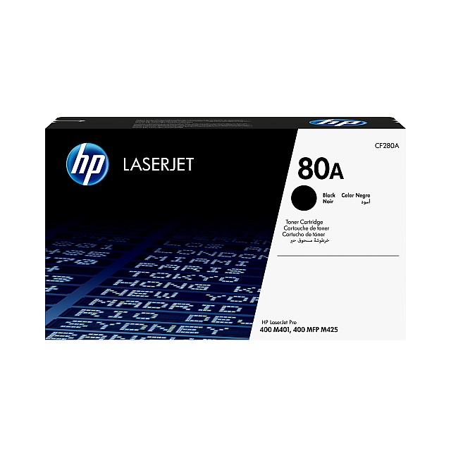 HP 80A original Toner cartridge CF280A black standard capaci