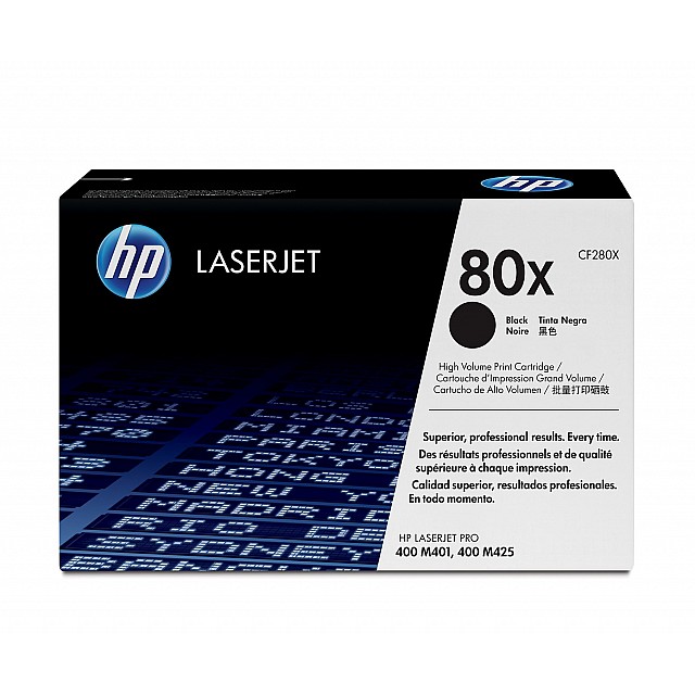 HP 80X original Toner cartridge CF280X black high capacity 6