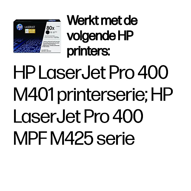 HP 80X original Toner cartridge CF280X black high capacity 6