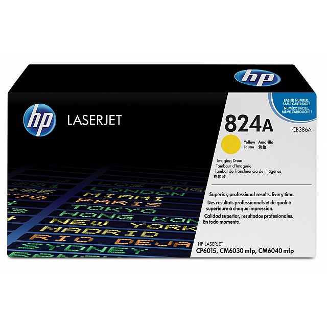 HP 824A original Colour LaserJet drum CB386A yellow standard