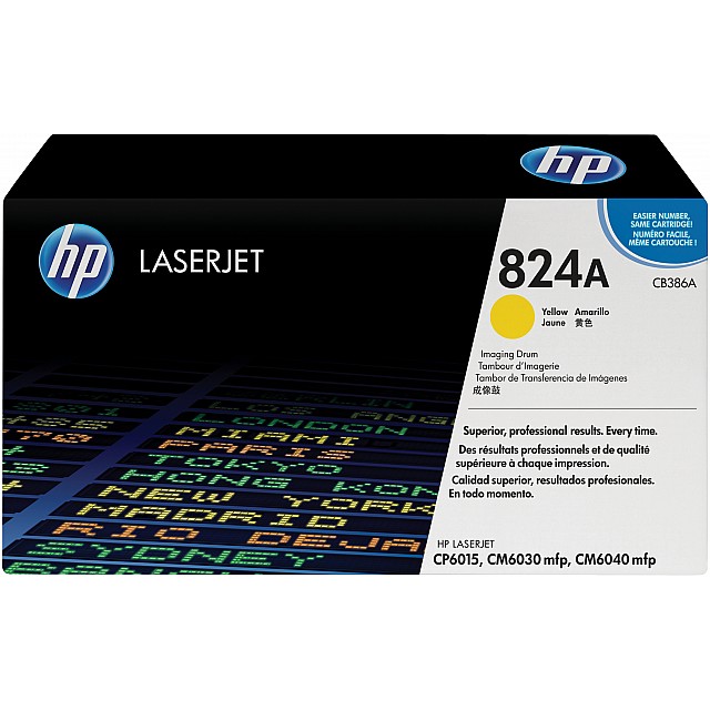 HP 824A original Colour LaserJet drum CB386A yellow standard