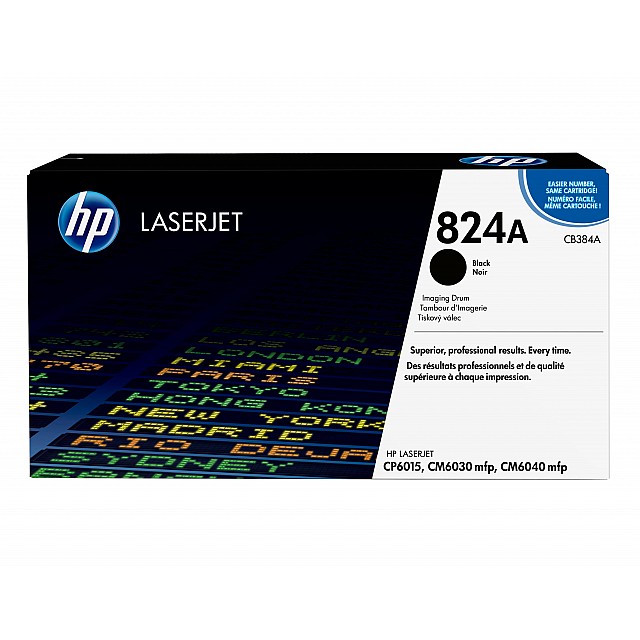 HP 824A original Colour LaserJet drum CB384A black standard