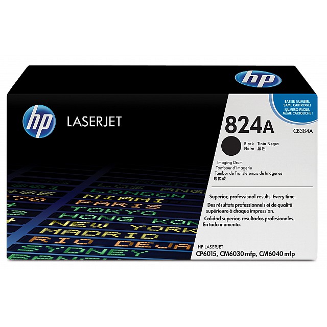 HP 824A original Colour LaserJet drum CB384A black standard